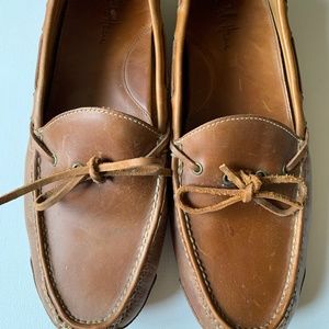 Cole Hann GunnisonDriving Canoe Moc Men's A08 C05922 10 1/2 D Saddle Tan
